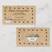 Rusty Stars & Soap Visitekaartje (Voorkant / Achterkant)