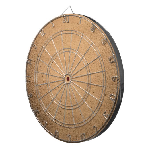 Rusty Steampunk Dartboard Dartbord (Voorkant Rechts)