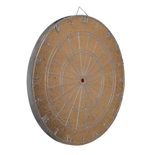 Rusty Steampunk Dartboard Dartbord (Voorkant Links)