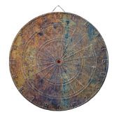 Rusty Steampunk Dartboard Dartbord (Voorkant)