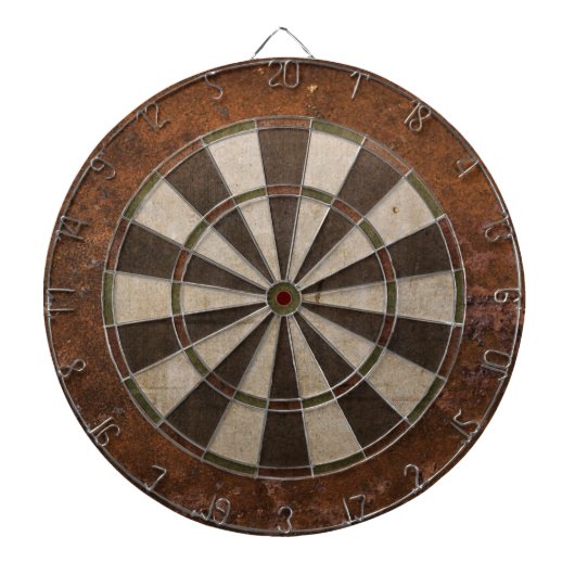Rusty Steampunk Dartbord (Voorkant)