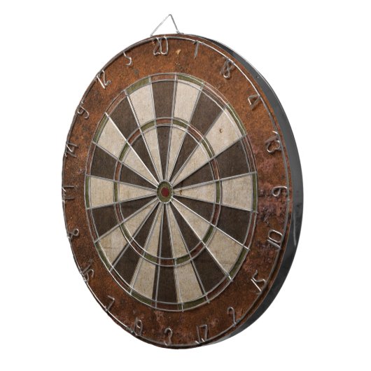 Rusty Steampunk Dartbord (Voorkant Rechts)