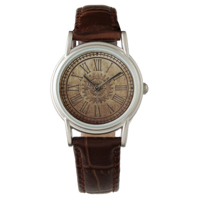 Rusty Steampunk Horloge (Voorkant)