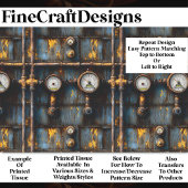 Rusty Steampunk Loodgieterspatroon BM8 Decoupage Tissuepapier