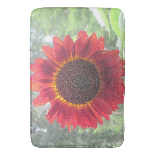 Rusty Sunflower Bath Mat (Voorkant Verticaal)