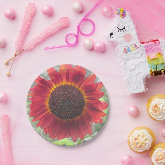 Rusty Sunflower Paper Bord (Feest)