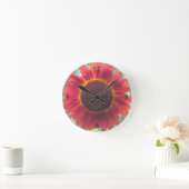 Rusty Sunflower Wall Clock Ronde Klok (Huis)
