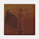 Rusty Swan Magneet (Voorkant)