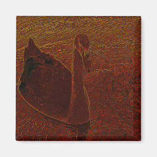Rusty Swan Magneet