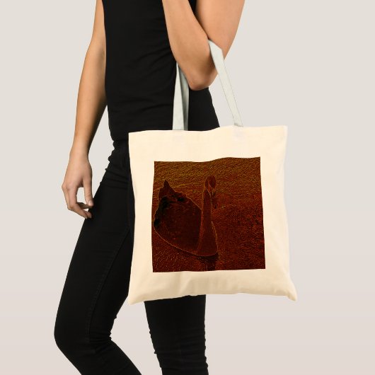 Rusty Swan Tote Bag (Voorkant (product))