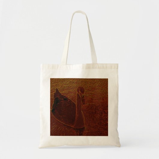 Rusty Swan Tote Bag (Voorkant)