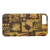 Rusty Tapa Hawaiian Warrior Tribal Case (Achterkant (Horizontaal))