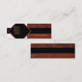 Rusty Tegel Visitekaartje (Voorkant / Achterkant)