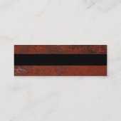 Rusty Tegel Visitekaartje (Achterkant)