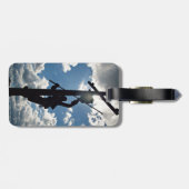 Rusty the Lineman Bagagelabel (Achterkant horizontaal)