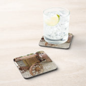 Rusty  tractor bier onderzetter (Rechterzijde)