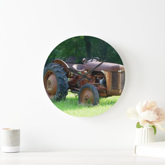 Rusty Tractor Clock Grote Klok (Huis)