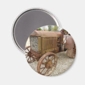 Rusty  tractor magneet (Voorkant / Achterkant)