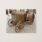Rusty  tractor puzzel legpuzzel (Horizontaal)