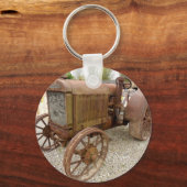 Rusty tractor sleutelhanger (Voorkant)