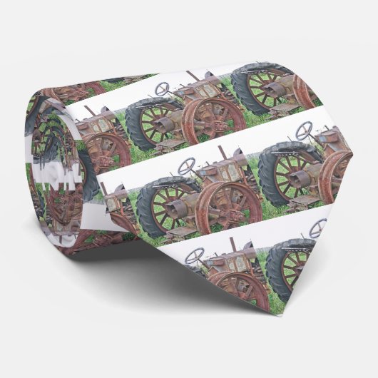 Rusty Tractor Stropdas (Opgerold)