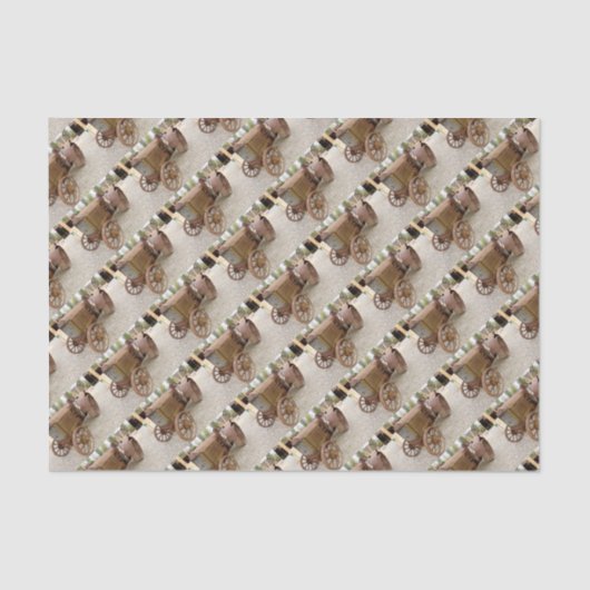 Rusty tractor tissuepapier (Voorkant)