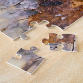 Rusty Trein Wagon Peeling Paint Legpuzzel (Zijkant)