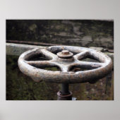 Rusty Valve Print (Voorkant)