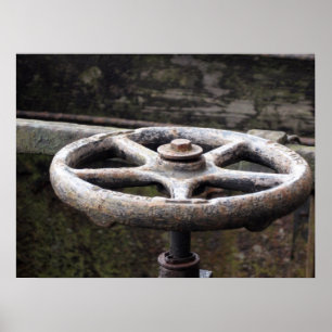 Rusty Valve Print