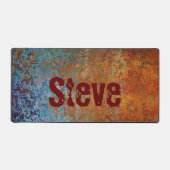 Rusty, Verdigris, Grunge Steampunk Persoonlijk Bureaumat (Voorkant)