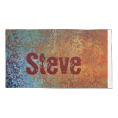 Rusty, Verdigris, Grunge Steampunk Persoonlijk Kussensloop (Achterkant)