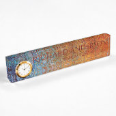 Rusty, Verdigris, Grunge Steampunk Persoonlijk Naambordje