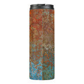 Rusty, Verdigris, Grunge Steampunk Thermosbeker (Achterkant)