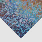 Rusty, Verdigris, Grunge Steampunk Tissuepapier (Detail)