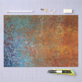 Rusty, Verdigris, Grunge Steampunk Tissuepapier (Craft)