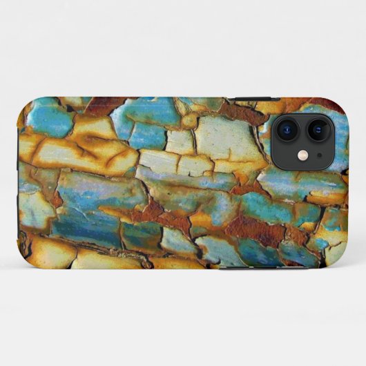 Rusty verf iPhone 5 hoesje (Achterkant (horizontaal))
