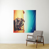 Rusty Vintage Car Wandkleed (In Situ (horizontaal))