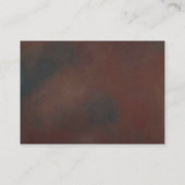 Rusty Visitekaartje (Achterkant)