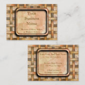 Rusty Weave Visitekaartje (Voorkant / Achterkant)