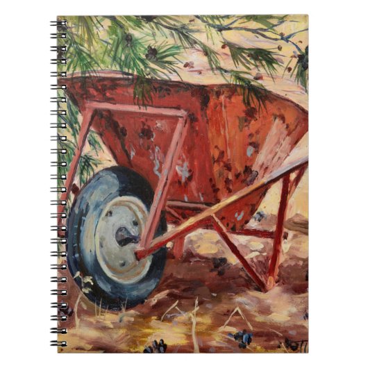 Rusty Wheelbarrow 2009 Notitieboek (Voorkant)