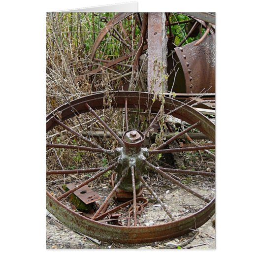 Rusty Wheels in een puinhoop (Voorkant)