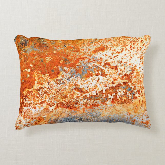 Rusty Zinc grunge background Accent Kussen (Voorkant)