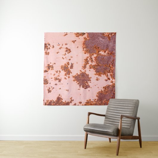 Rusty Zinc Whispers: texturen Wandkleed (In Situ (horizontaal))