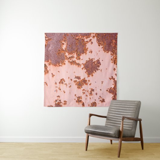 Rusty Zinc Whispers:  texturen Wandkleed (In situ)