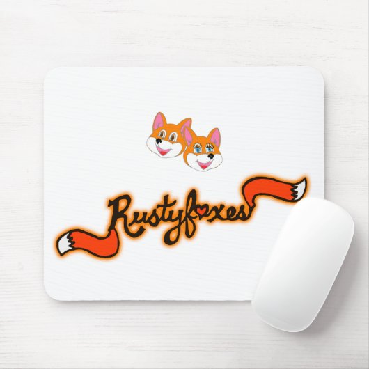 Rustyfoxes Color Mousepad Muismat (Met muis)
