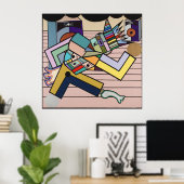 "Ru'style Presence" door Ruchell Alexander Poster (Thuiskantoor)