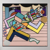 "Ru'style Presence" door Ruchell Alexander Poster (Voorkant)