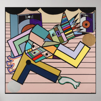 "Ru'style Presence" door Ruchell Alexander Poster