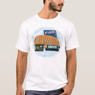 Rusty's Fly & Drive - groot T-shirt