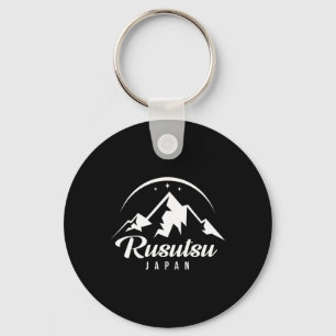 Rusutsu Japan Ski Resort Skiën Snowboarden Sleutelhanger
